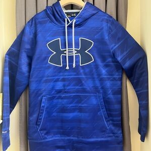 Under Armour Hoodie blue small